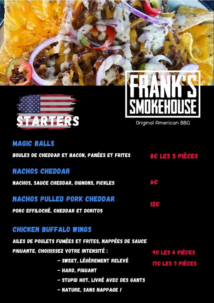 Frank’s Smokehouse - Menu Image 4